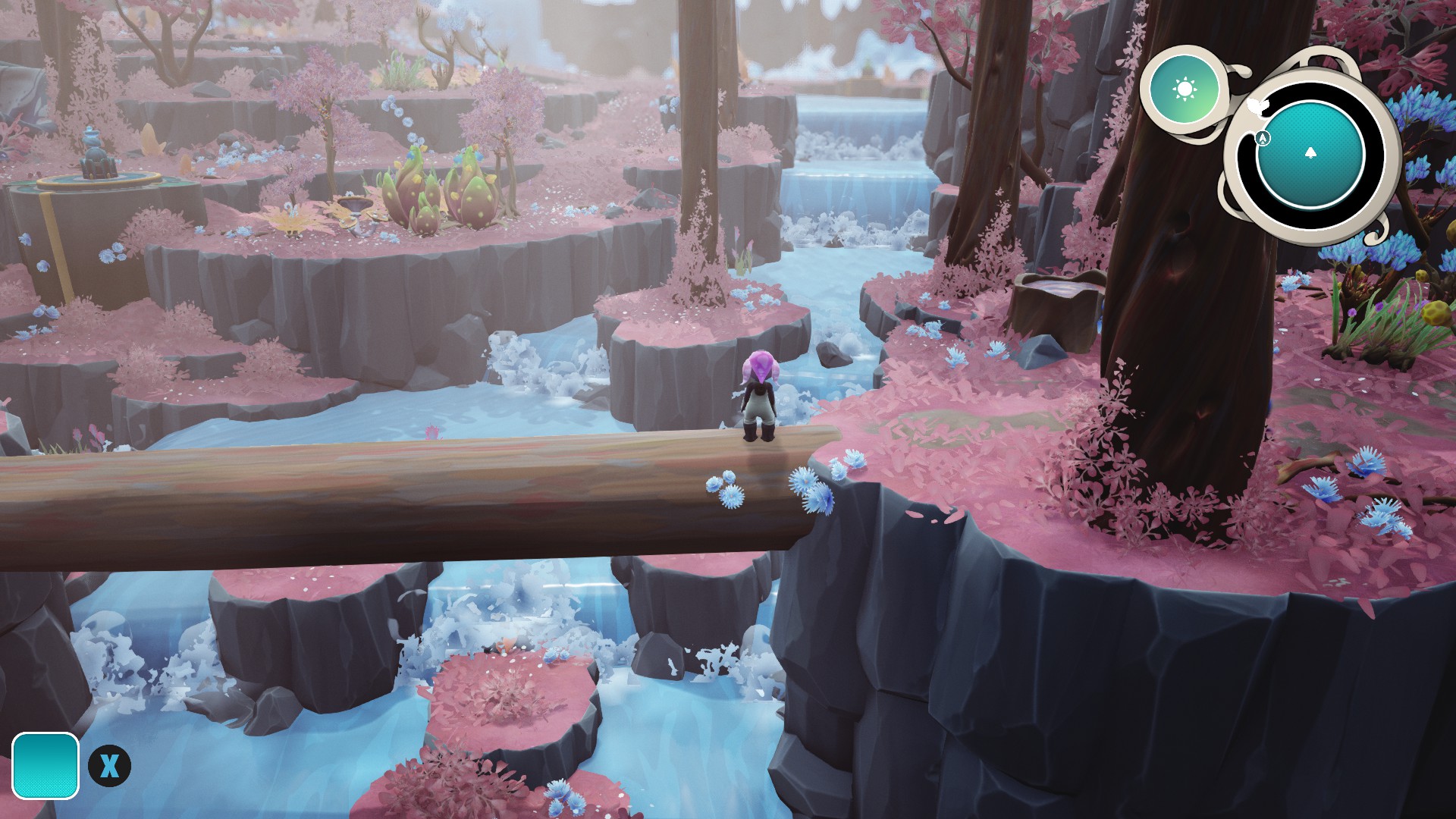 You're getting a spoiler for after the cleanup, why not. It's a nice place. Looking over a restored forest and river.